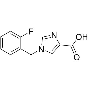 1-(2-Fluorobenzyl)-1h-imidazole-4-carboxylic acid|CS-0624788