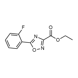 Ethyl 5-(2-fluorophenyl)-1,2,4-oxadiazole-3-carboxylate|CS-0624824