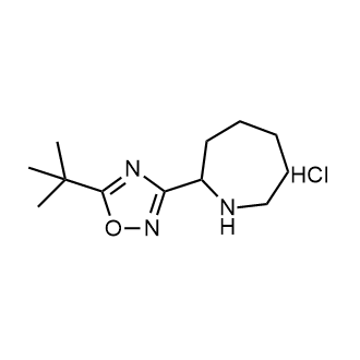 5-(Tert-butyl)-3-(piperidin-2-yl)-1,2,4-oxadiazole hydrochloride|CS-0624830
