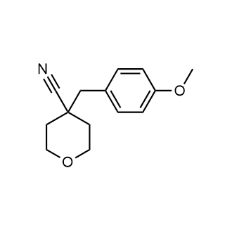 4-(4-Methoxybenzyl)tetrahydro-2h-pyran-4-carbonitrile|CS-0624865