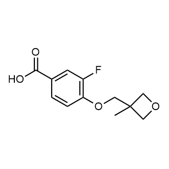 3-Fluoro-4-((3-methyloxetan-3-yl)methoxy)benzoic acid|CS-0624876
