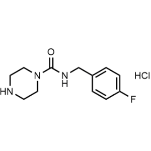 N-(4-Fluorobenzyl)piperazine-1-carboxamide hydrochloride|CS-0625059