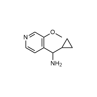 Cyclopropyl(3-methoxypyridin-4-yl)methanamine|CS-0625063
