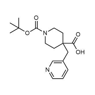 1-(Tert-butoxycarbonyl)-4-(pyridin-3-ylmethyl)piperidine-4-carboxylic acid|CS-0625092