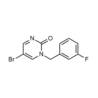 5-Bromo-1-(3-fluorobenzyl)pyrimidin-2(1h)-one|CS-0625297
