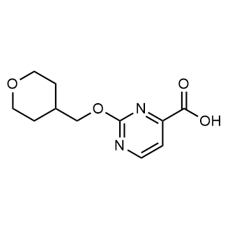 2-((Tetrahydro-2h-pyran-4-yl)methoxy)pyrimidine-4-carboxylic acid|CS-0625366