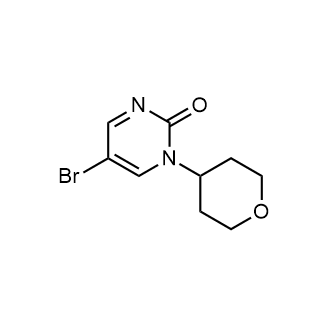 5-Bromo-1-(tetrahydro-2h-pyran-4-yl)pyrimidin-2(1h)-one|CS-0625453