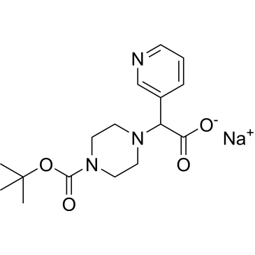 Sodium 2-(4-(tert-butoxycarbonyl)piperazin-1-yl)-2-(pyridin-3-yl)acetate|CS-0625485