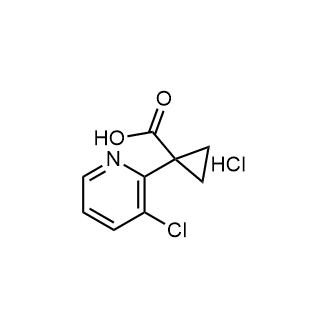 1-(3-Chloropyridin-2-yl)cyclopropane-1-carboxylic acid hydrochloride|CS-0625504