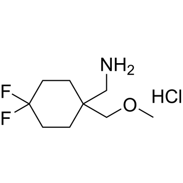 (4,4-Difluoro-1-(methoxymethyl)cyclohexyl)methanamine hydrochloride|CS-0625558