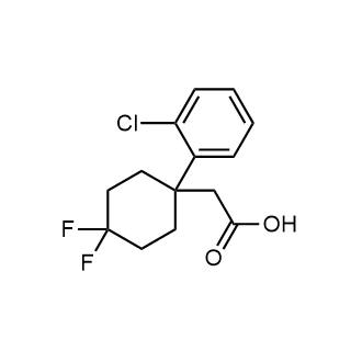 2-(1-(2-Chlorophenyl)-4,4-difluorocyclohexyl)acetic acid|CS-0625634