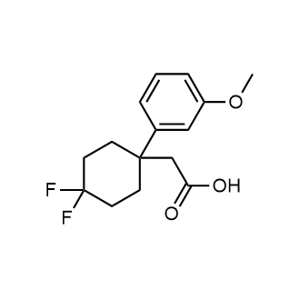 2-(4,4-Difluoro-1-(3-methoxyphenyl)cyclohexyl)acetic acid|CS-0625642