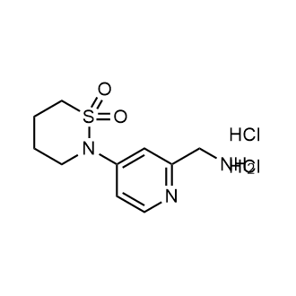 2-(2-(Aminomethyl)pyridin-4-yl)-1,2-thiazinane 1,1-dioxide dihydrochloride|CS-0625695