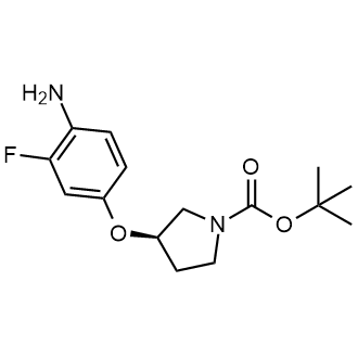 Tert-butyl (r)-3-(4-amino-3-fluorophenoxy)pyrrolidine-1-carboxylate|CS-0625710