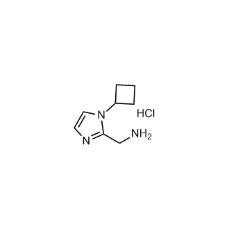 (1-Cyclobutyl-1h-imidazol-2-yl)methanamine hydrochloride|CS-0625747