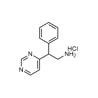 2-Phenyl-2-(pyrimidin-4-yl)ethan-1-amine hydrochloride|CS-0625765