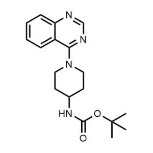 Tert-butyl (1-(quinazolin-4-yl)piperidin-4-yl)carbamate|CS-0625969