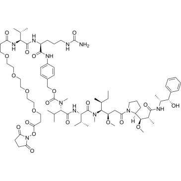 OSu-PEG4-VC-PAB-MMAE|CS-0626319