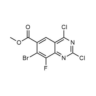 Methyl 7-bromo-2,4-dichloro-8-fluoroquinazoline-6-carboxylate|CS-0626438