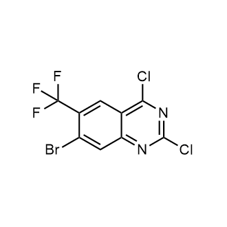 7-Bromo-2,4-dichloro-6-(trifluoromethyl)quinazoline|CS-0626444