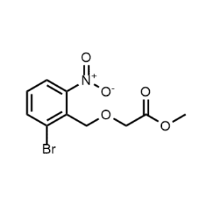 Methyl 2-((2-bromo-6-nitrobenzyl)oxy)acetate|CS-0626716