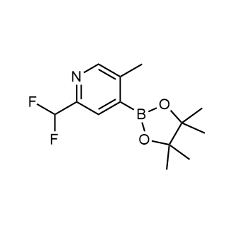 2-(Difluoromethyl)-5-methyl-4-(4,4,5,5-tetramethyl-1,3,2-dioxaborolan-2-yl)pyridine|CS-0626784