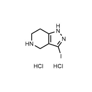 3-Iodo-4,5,6,7-tetrahydro-1H-pyrazolo[4,3-c]pyridine dihydrochloride|CS-0626885