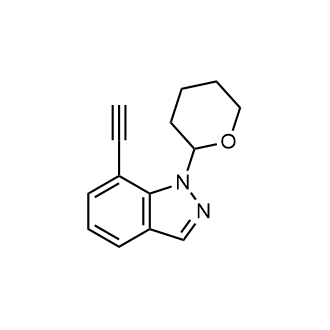 7-Ethynyl-1-(tetrahydro-2H-pyran-2-yl)-1H-indazole|CS-0627177