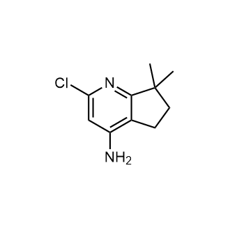 2-Chloro-7,7-dimethyl-6,7-dihydro-5H-cyclopenta[b]pyridin-4-amine|CS-0627533