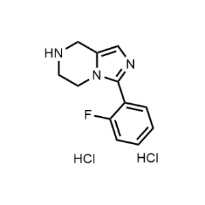 3-(2-Fluorophenyl)-5,6,7,8-tetrahydroimidazo[1,5-a]pyrazine dihydrochloride|CS-0627625