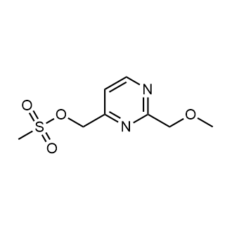 (2-(Methoxymethyl)pyrimidin-4-yl)methyl methanesulfonate|CS-0627689