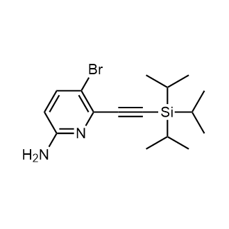5-Bromo-6-((triisopropylsilyl)ethynyl)pyridin-2-amine|CS-0627694