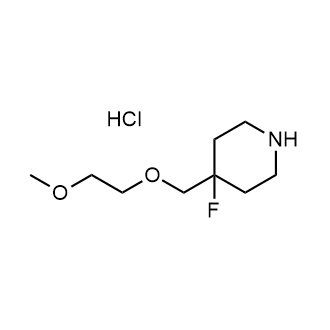 4-Fluoro-4-((2-methoxyethoxy)methyl)piperidine hydrochloride|CS-0627695