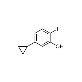 5-Cyclopropyl-2-iodophenol|CS-0627751