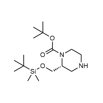 tert-Butyl(R)-2-(((tert-butyldimethylsilyl)oxy)methyl)piperazine-1-carboxylate|CS-0627931