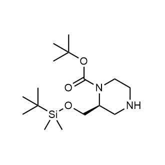 tert-Butyl (S)-2-(((tert-butyldimethylsilyl)oxy)methyl)piperazine-1-carboxylate|CS-0627935