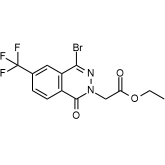 Ethyl 2-(4-bromo-1-oxo-6-(trifluoromethyl)phthalazin-2(1H)-yl)acetate|CS-0627937