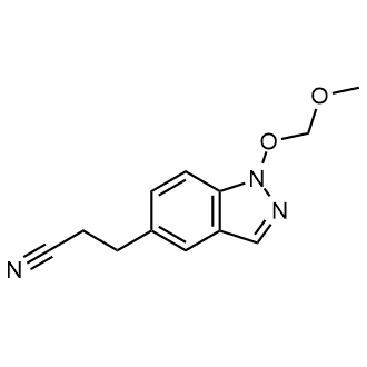 3-(1-(Methoxymethoxy)-1H-indazol-5-yl)propanenitrile|CS-0627990