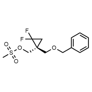 (S)-(1-((Benzyloxy)methyl)-2,2-difluorocyclopropyl)methyl methanesulfonate|CS-0628224