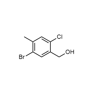 (5-Bromo-2-chloro-4-methylphenyl)methanol|CS-0628234
