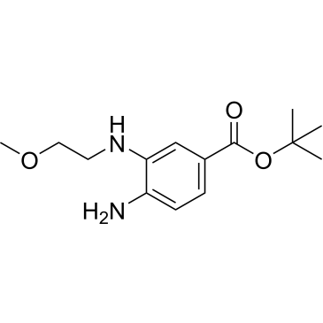 tert-Butyl 4-amino-3-((2-methoxyethyl)amino)benzoate|CS-0628435