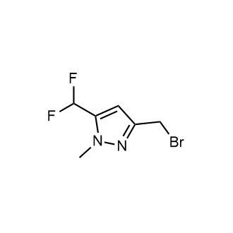 3-(Bromomethyl)-5-(difluoromethyl)-1-methyl-1H-pyrazole|CS-0628465