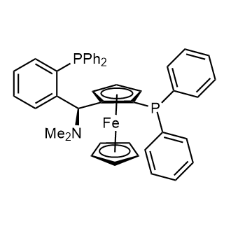 (2S)-1-[(S)-Α-(Dimethylamino)-2-(diphenylphosphino)benzyl]-2-diphenylphosphinoferrocene|CS-0628516