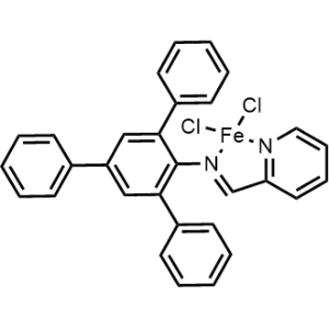 Iron, dichloro[5′-phenyl-N-[(2-pyridinyl-N)methylene][1,1′:3′,1′′-terphenyl]-2′-amine-N]-|CS-0628558