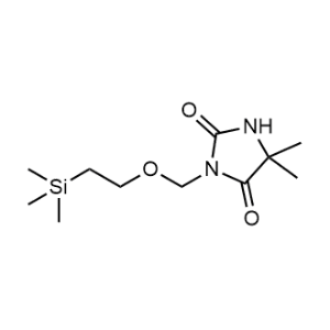 5,5-Dimethyl-3-((2-(trimethylsilyl)ethoxy)methyl)imidazolidine-2,4-dione|CS-0628584