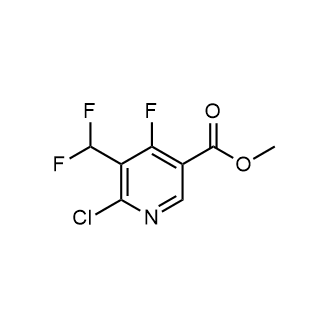 Methyl 6-chloro-5-(difluoromethyl)-4-fluoronicotinate|CS-0628592