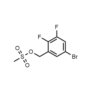 5-Bromo-2,3-difluorobenzyl methanesulfonate|CS-0628630