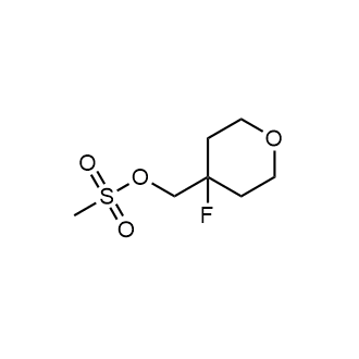 (4-Fluorotetrahydro-2H-pyran-4-yl)methyl methanesulfonate|CS-0628726