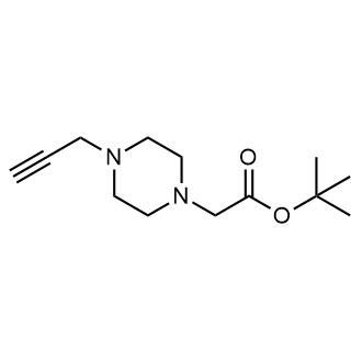 tert-Butyl 2-(4-(prop-2-yn-1-yl)piperazin-1-yl)acetate|CS-0628769