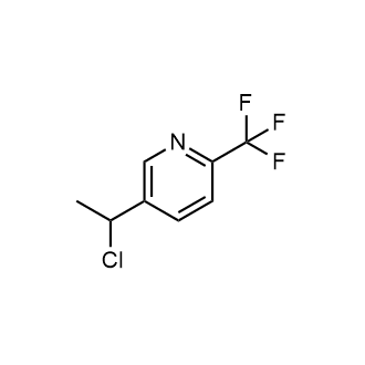 5-(1-Chloroethyl)-2-(trifluoromethyl)pyridine|CS-0628848